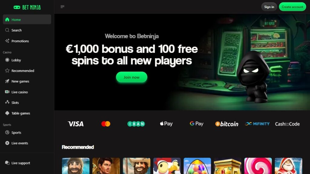 ervaringen met het no cruks casino van betninja