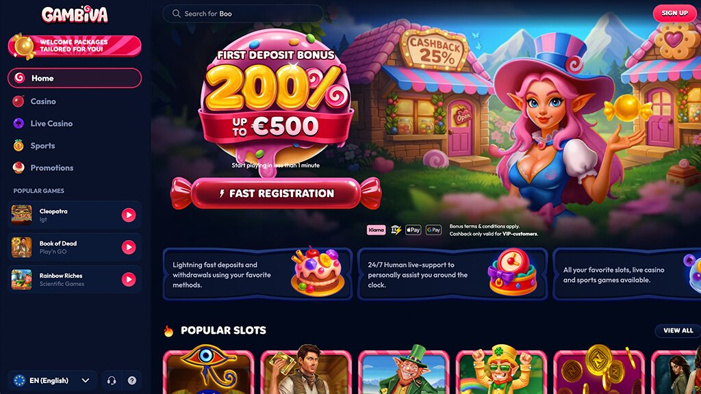 review over gambiva no cruks casino site